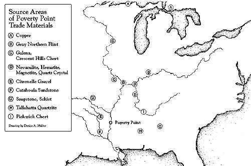 Sources of Poverty Point Materials