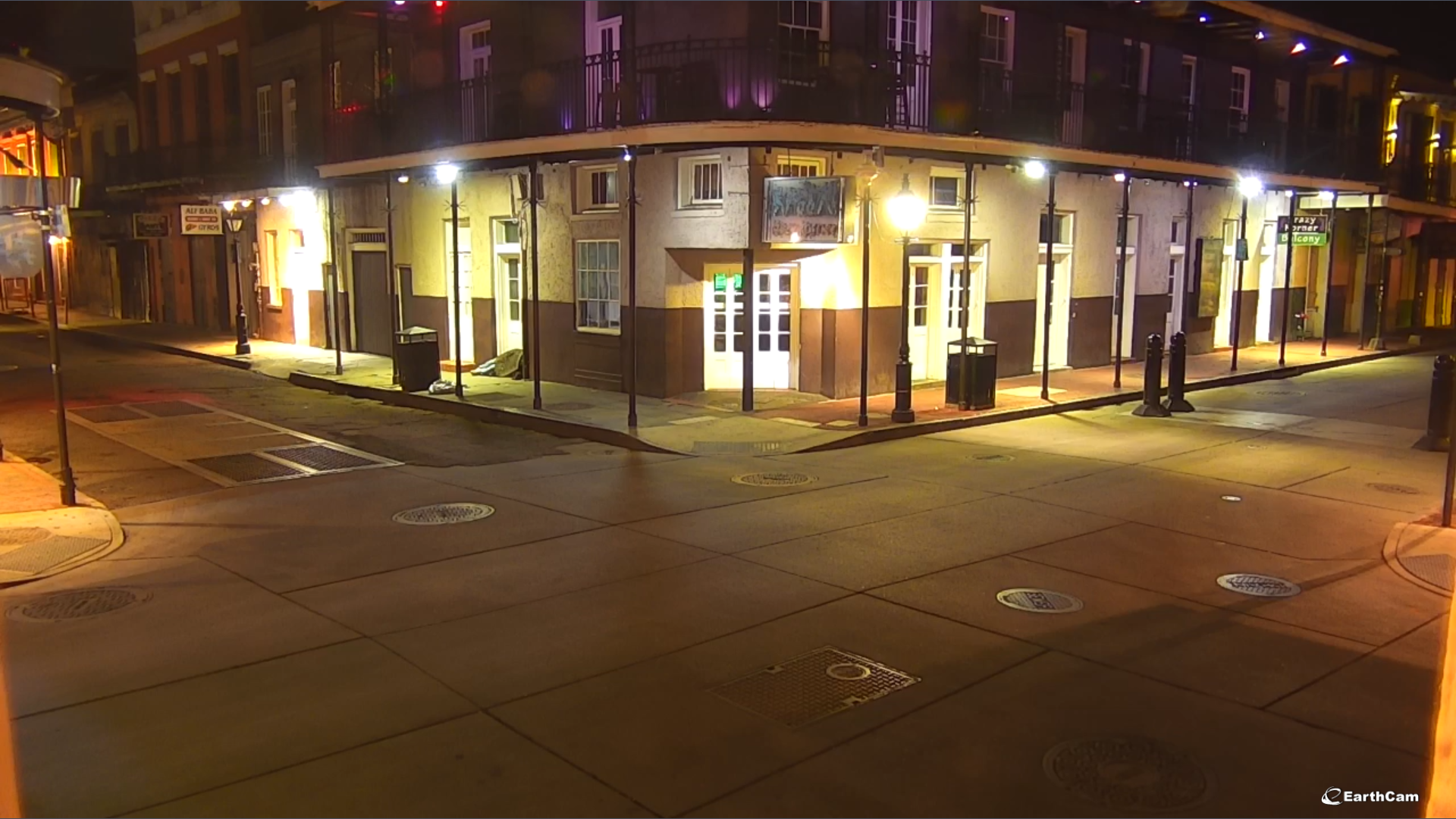 Bourbon Street, April 25, 2020. Bourbon Street,
April 25, 2020